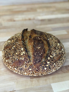 Seeded Sourdough loaf